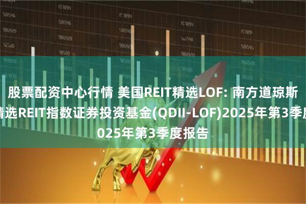 股票配资中心行情 美国REIT精选LOF: 南方道琼斯美国精选REIT指数证券投资基金(QDII-LOF)2025年第3季度报告
